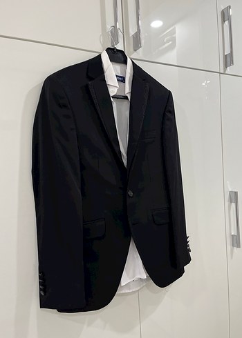 Klasik Siyah Erkek Takım Elbise - Görsel 3