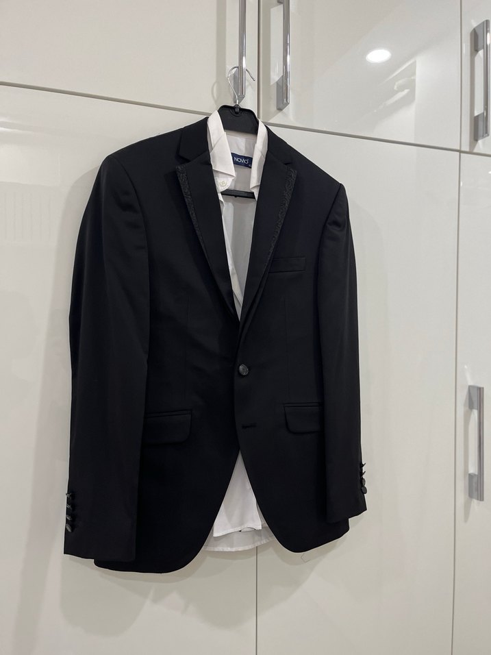 Klasik Siyah Erkek Takım Elbise - Görsel 2