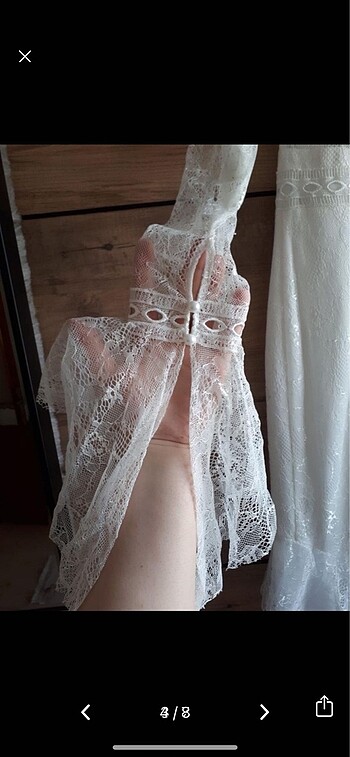 xl Beden beyaz Renk Nikah elbisesi