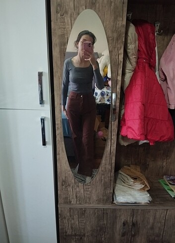 m Beden Kot pantolon