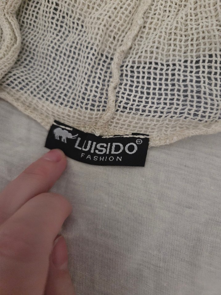 Nakışlı Bohem Tarzı Keten Gömlek - Görsel 2