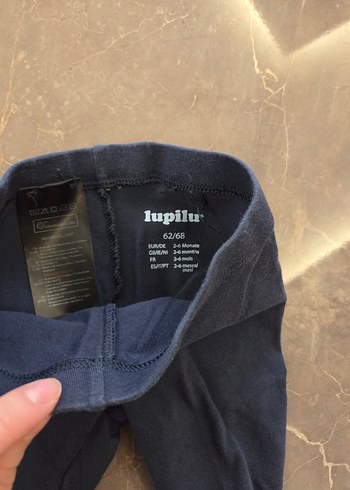 Koyu Mavi Kız Denim Tayt - Görsel 2