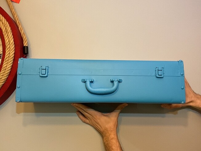 Vintage Metal raf büyük boy - Görsel 2