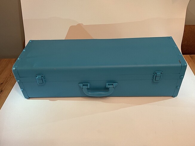 Vintage Metal raf büyük boy - Görsel 8