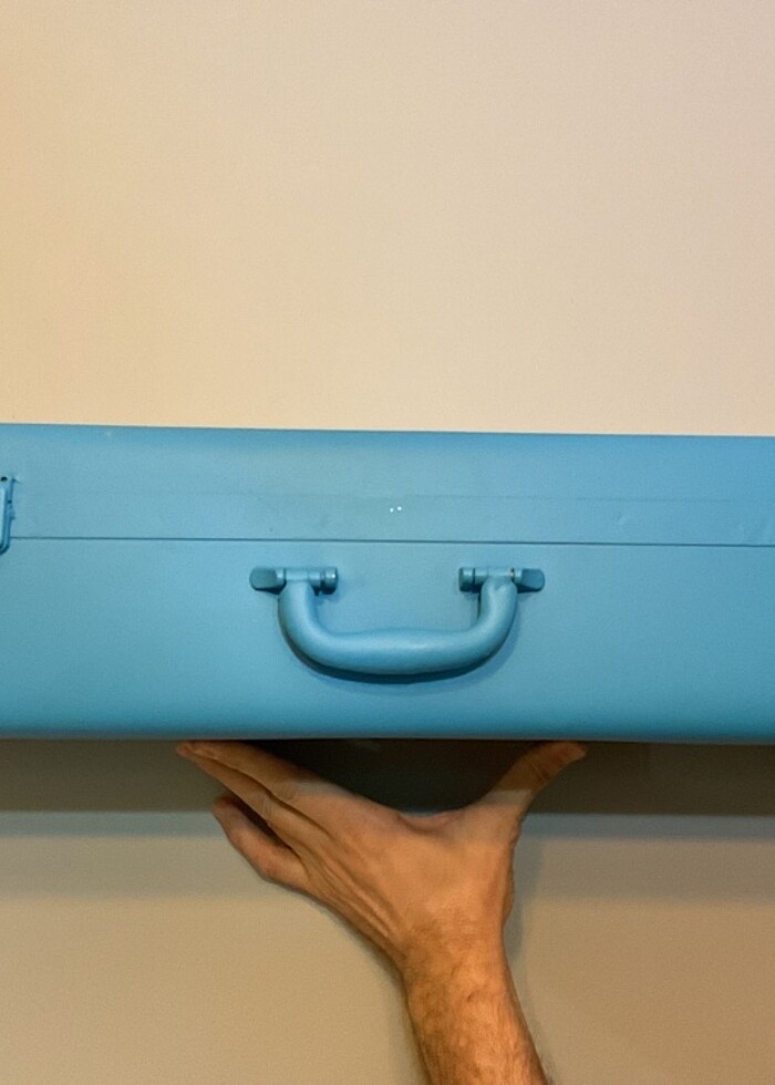 Vintage Metal raf büyük boy - Görsel 2