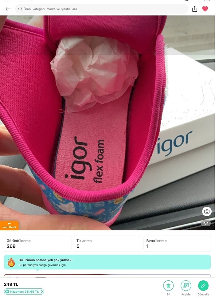 İgor panduf orjinal sıfır - Görsel 4