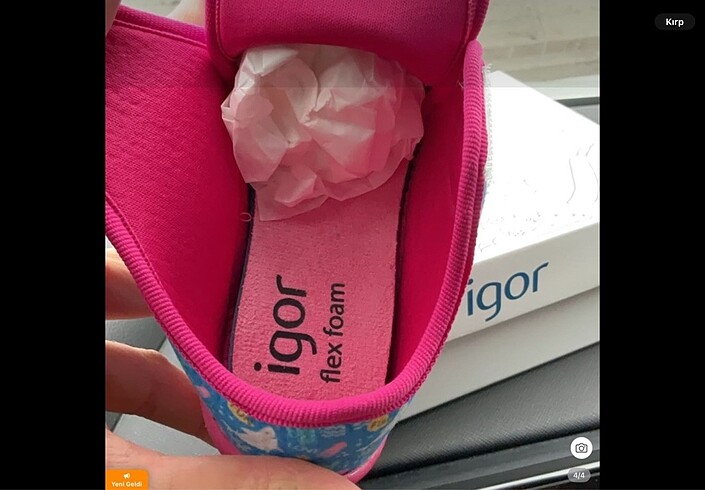 İgor orjinal panduf - Görsel 3