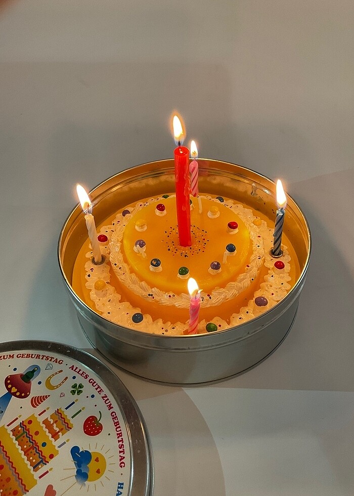 Doğumgünü Pastası Mum - Görsel 2
