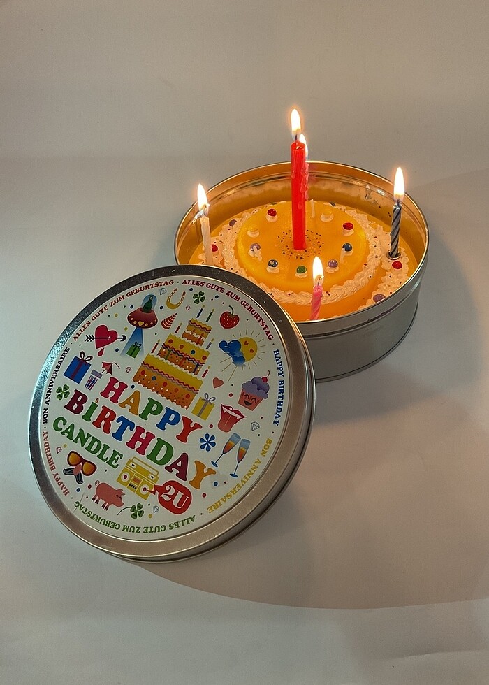 Doğumgünü Pastası Mum - Görsel 4