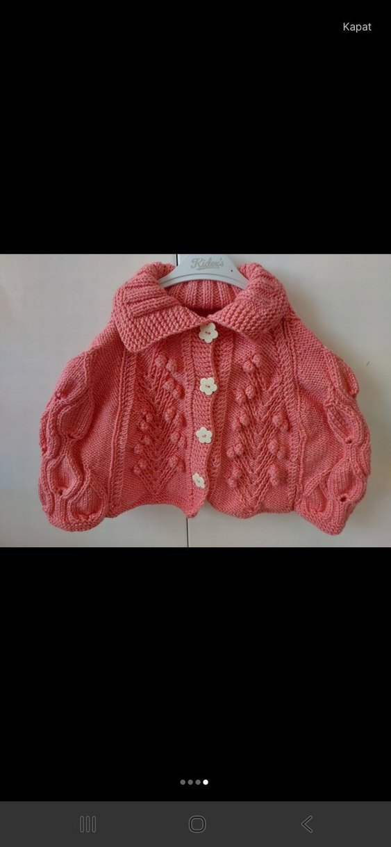  El Örgüsü Panço & Bere Takımı | Pembe Simli | Şık & Sıcacık - Görsel 4