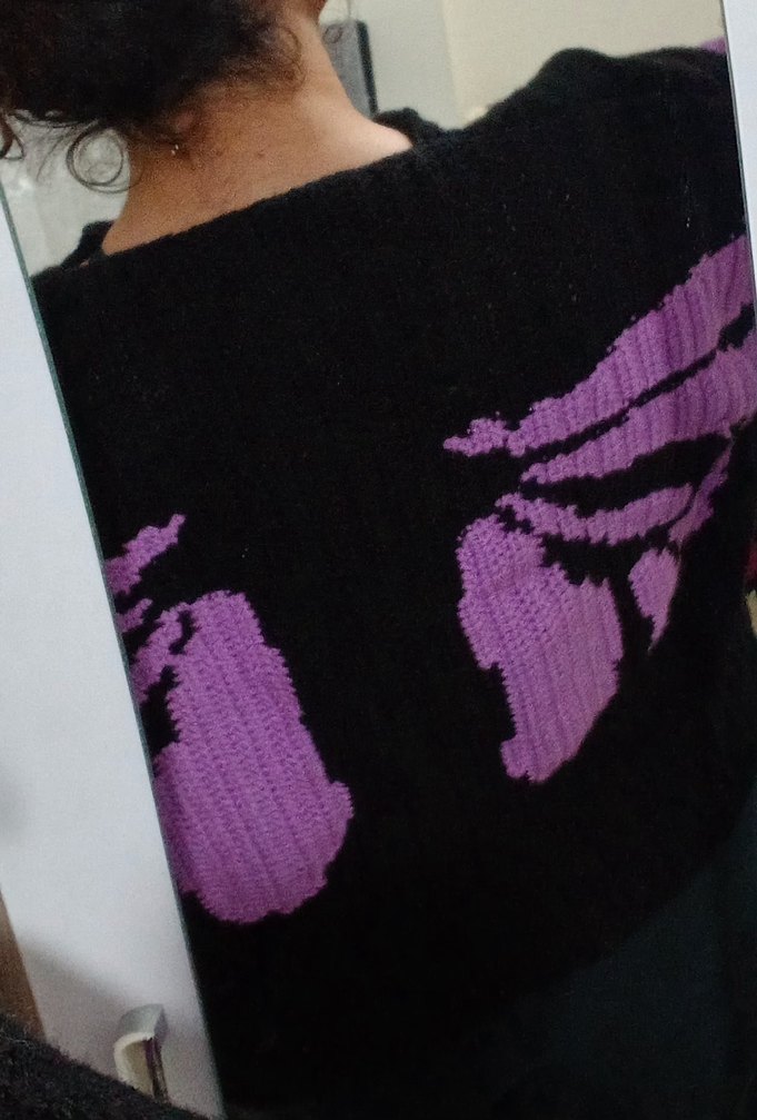 El Örgüsü Kelebek Desenli Hırka | Pinterest & Vintage Stil - Görsel 3