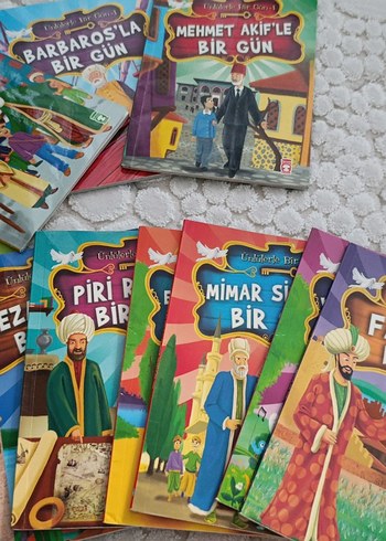 Çocuklar İçin Tarih Kitapları Seti