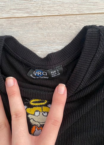 xs Beden Lolita Dar Tişört