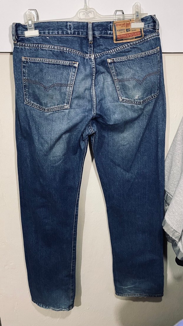 Vintage Diesel RR55 Regular Fit Kot Pantolon
 İkonik Model - Görsel 5