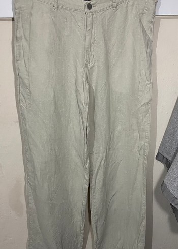 Yazlık French Connection %100 Keten Pantolon W33 L36 - Görsel 2