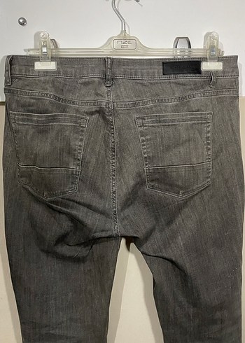 Koton Jeans Michael Skinny Fit Gri Kot Pantolon W34 L32 - Görsel 5