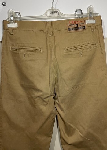 L.B.L. Düz Kesim Camel Chino Pantolon 30-32 - Görsel 5