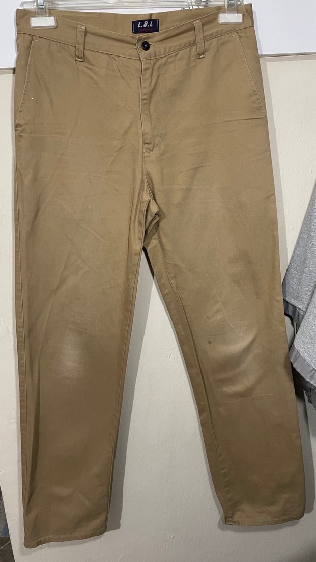 L.B.L. Düz Kesim Camel Chino Pantolon 30-32 - Görsel 3
