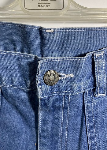 52 Beden mavi Renk Vintage Stil Unisex Özel Tasarım Kot Pantolon Beden 52