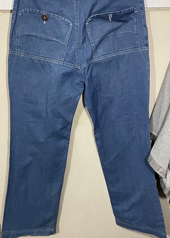 52 Beden Vintage Stil Unisex Özel Tasarım Kot Pantolon Beden 52