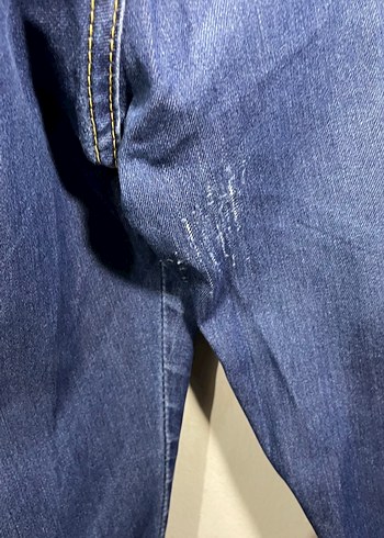 Orijinal Wrangler Texas Model Mavi Kot Pantolon W34 L34 - Görsel 9