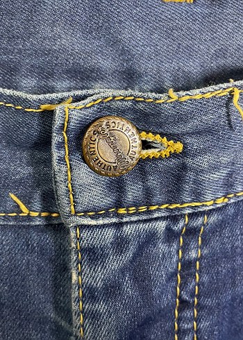 Orijinal Wrangler Texas Model Mavi Kot Pantolon W34 L34 - Görsel 3