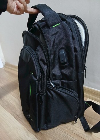 Diğer Siyah Minimalist Erkek Sırt Çantası