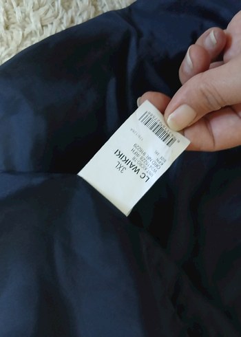 LC Waikiki erkek Lacivert Fermuarlı Kış Montu