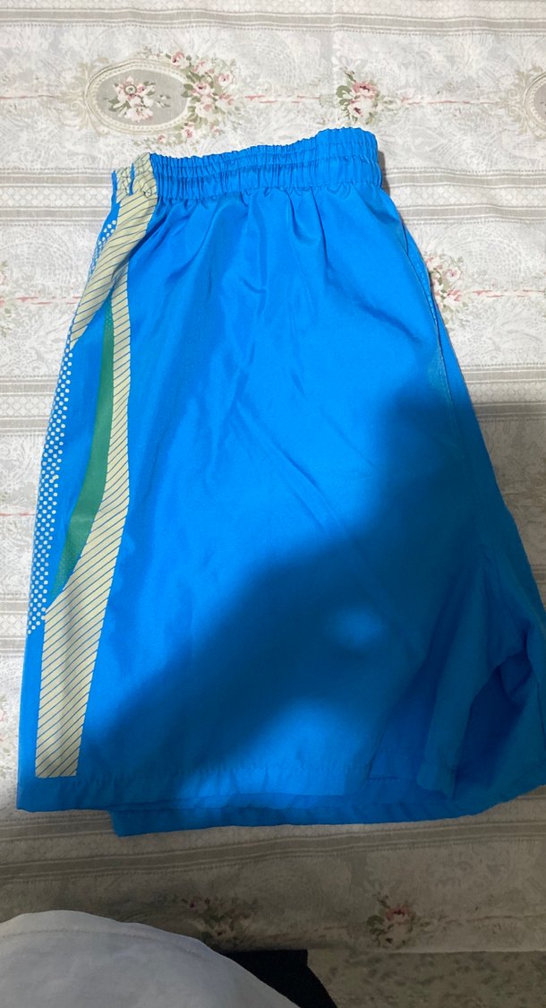 Mavi Fermuarlı Erkek Yüzme Şortu - Görsel 5