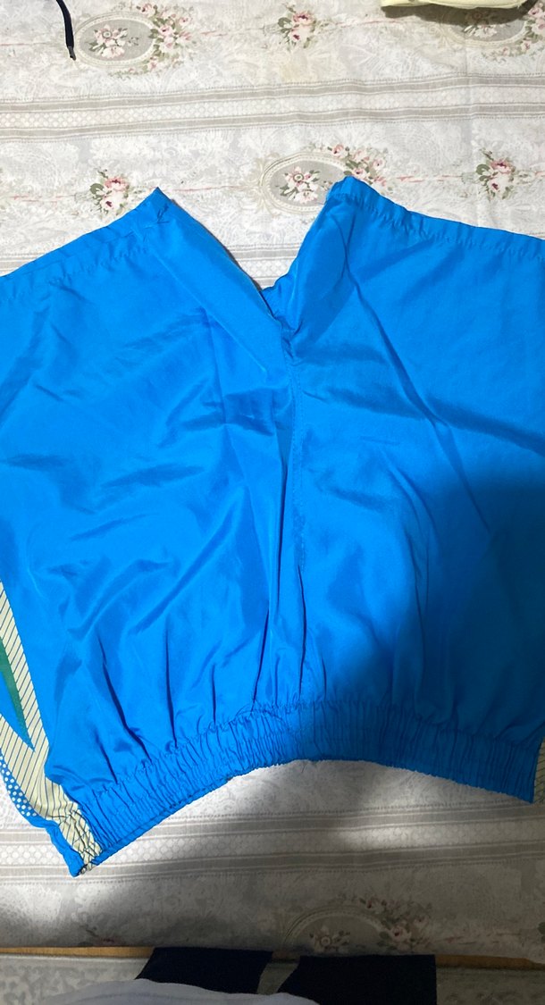 Mavi Fermuarlı Erkek Yüzme Şortu - Görsel 4