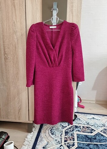 Mudo collection mor elbise