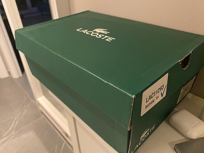 43 Beden Lacoste erkek sneaker