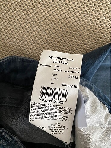 27 Beden mavi Renk Joop jeans