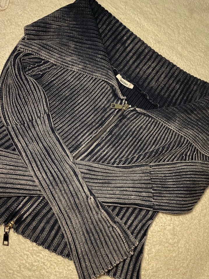 madonna yaka hırka - Görsel 2