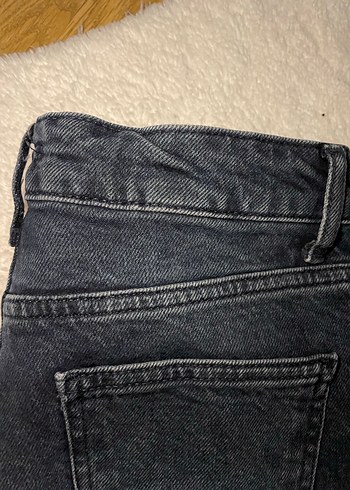 Lacivert Salaş Midi Kot Pantolon - Görsel 3