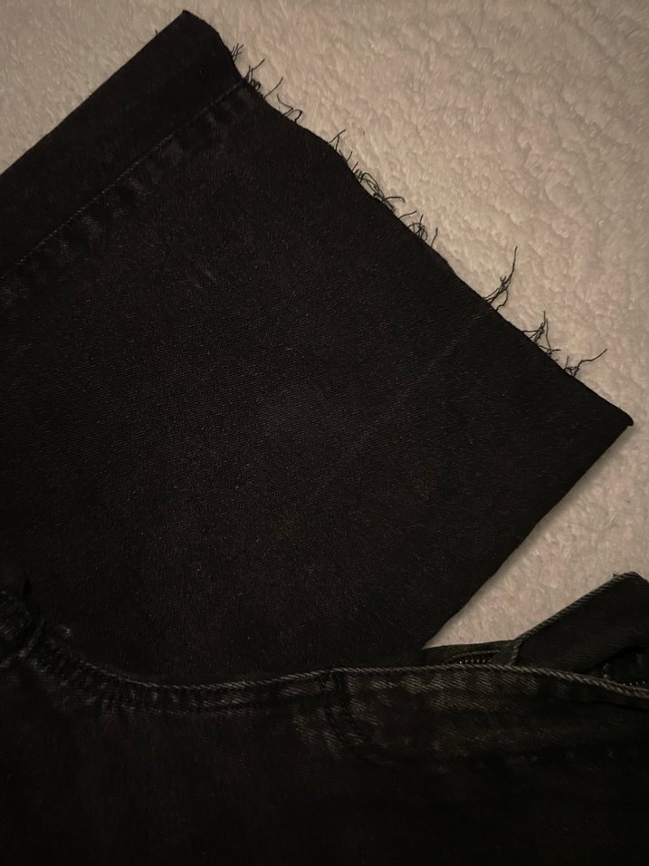 Siyah jean - Görsel 4