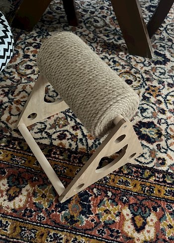 Gri Halatlı Kedi Tırmalama Standı - Görsel 3