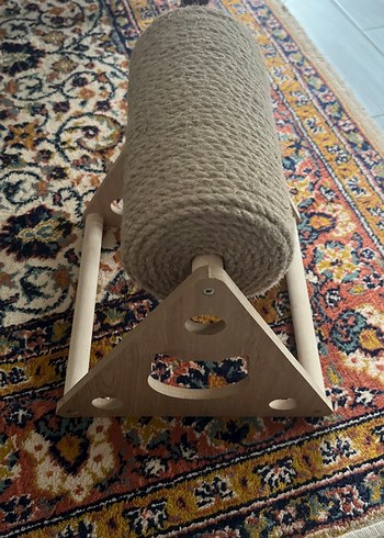 Gri Halatlı Kedi Tırmalama Standı - Görsel 2