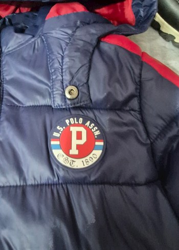 Kırmızı Lacivert Erkek Çocuk Mont - Görsel 2