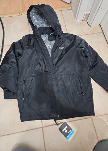 Columbia Siyah Kapüşonlu Erkek Mont L Barkodunu okutun ithal - Görsel 2