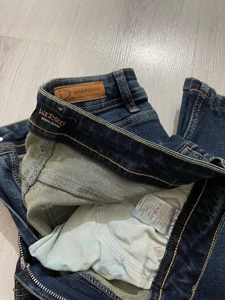 Lacivert Regular Fit Denim Kadın Jean - Görsel 4