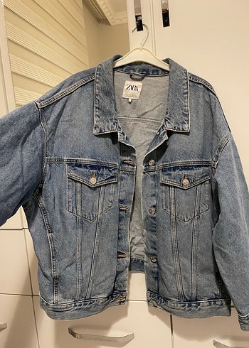 xl Beden mavi Renk Zara oversize kot Ceket