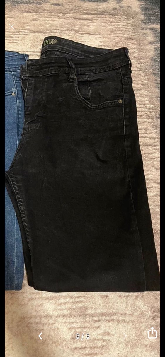 Erkek Kot Pantolon Siyah - Görsel 3