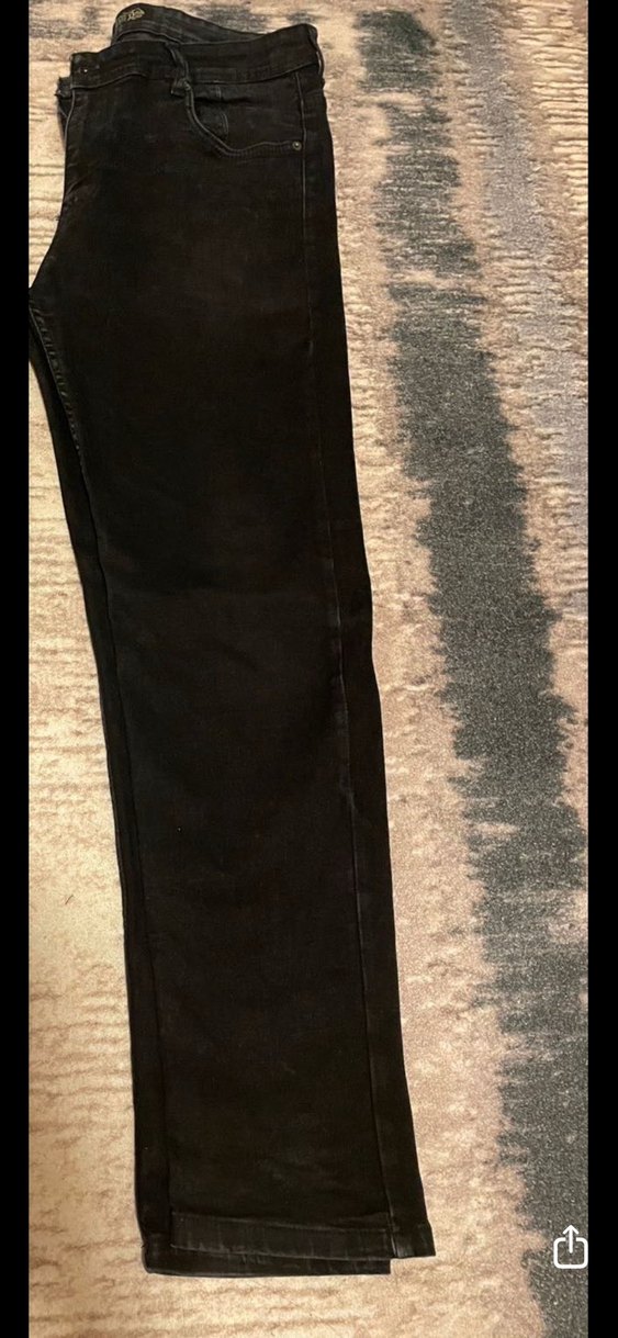 Erkek Kot Pantolon Siyah - Görsel 2