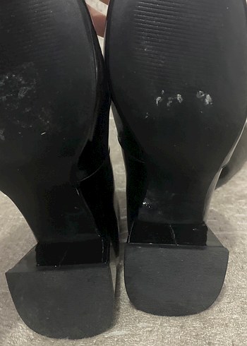 Kadın Siyah Rugan Dizüstü Çizme - Görsel 3