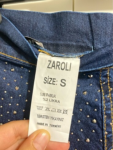s Beden Taşlı etek