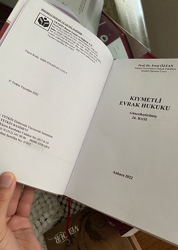 Kıymetli Evrak Hukuku - Güncellenmiş 26. Baskı