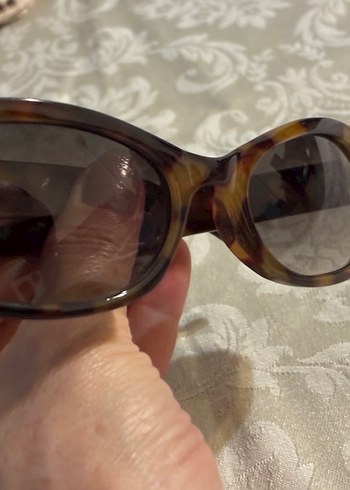 Kahverengi retro kadın gözlüğü - Görsel 3
