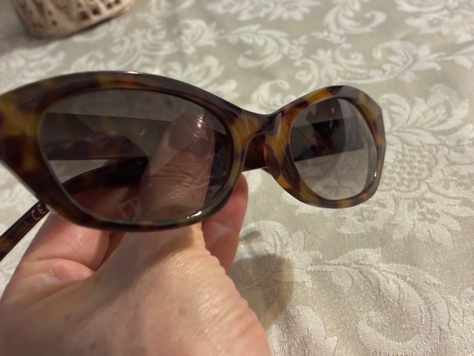 Kahverengi retro kadın gözlüğü - Görsel 3