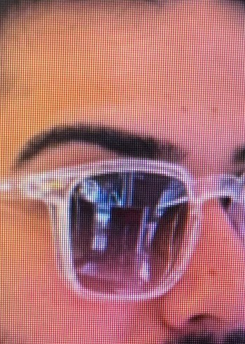 Şeffaf Çerçeveli Minimalist Unisex Güneş Gözlüğü - Görsel 7